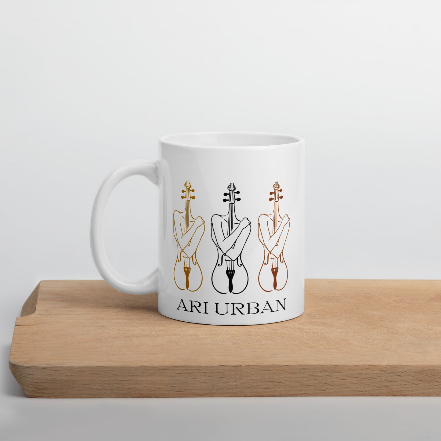 Ari Urban White mug