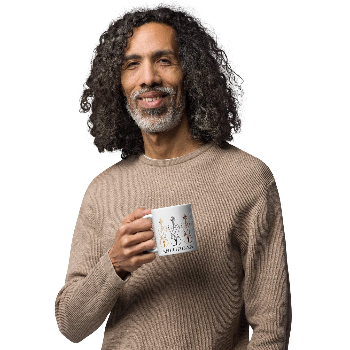 Ari Urban White mug