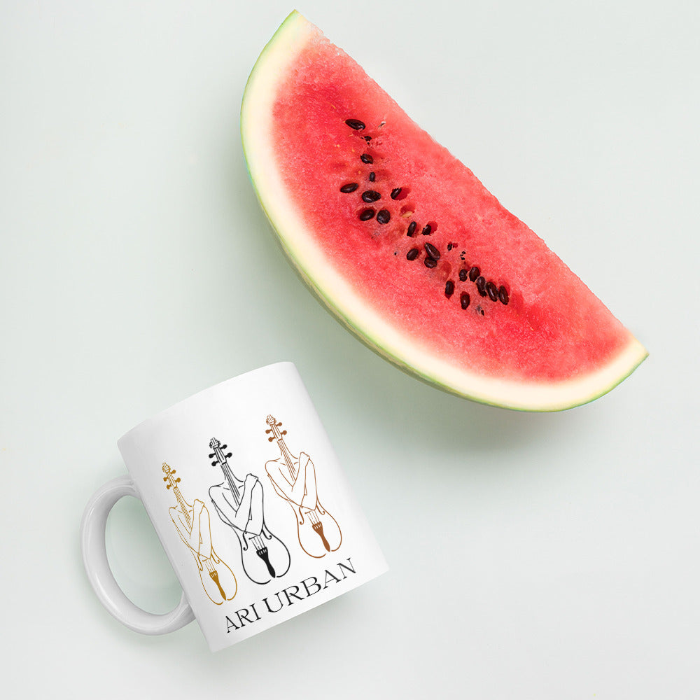 Ari Urban White mug